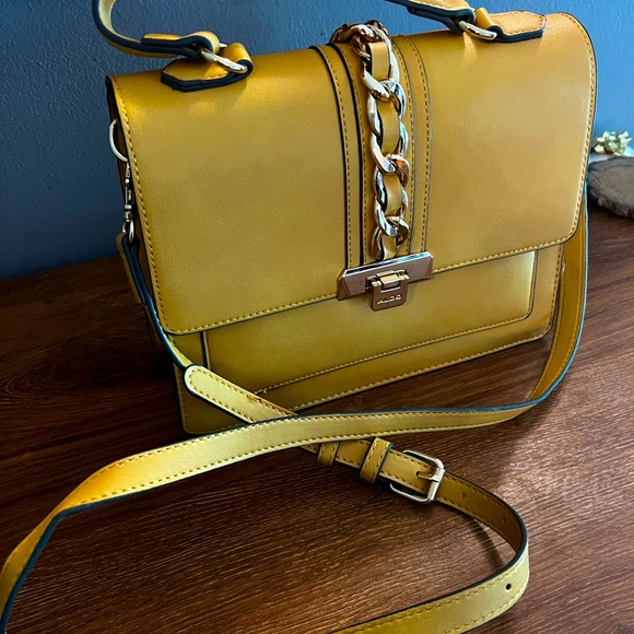Aldo Handbags - Mustard Yellow Crossbody/Hand Purse